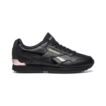 Scarpe da running nere con dettaglio laminato e logo laterale Reebok Royal Glide, Brand, SKU s313000116, Immagine 0